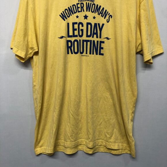 Wonder Woman's Leg Day Routine Funny T-Shirt Tee Top Size XL X-Large B324 -9 - Picture 9 of 13